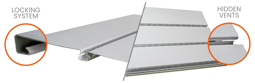 Locking System and Hidden Vents - Valor Skirting Locking System and Hidden Vents - Valor Skirting